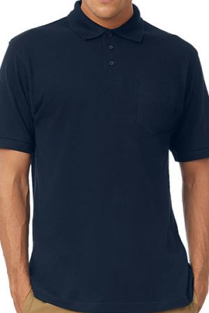 Unisex Polo Safran Pocket