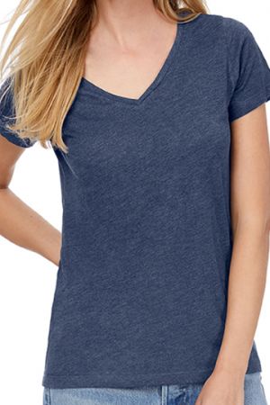 Women´s V-Neck Triblend T-Shirt