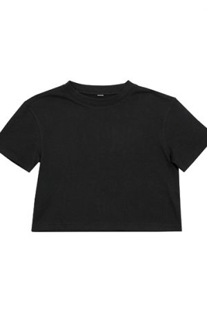 Girls Cropped Jersey Tee