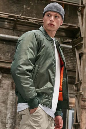 Collar Bomber Jacket