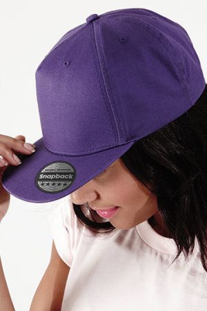 5 Panel Snapback Rapper Cap