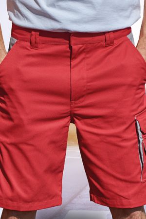 Contrast Work Shorts