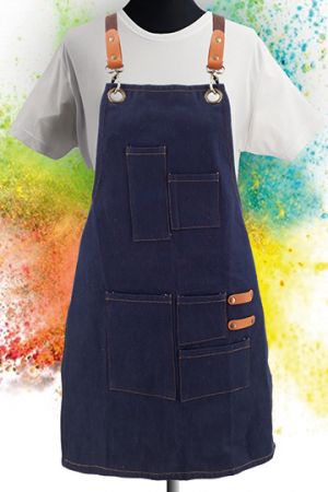 Kinderlatzschürze Denim