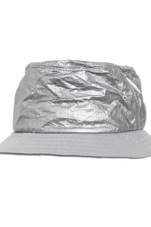 Crinkled Paper Bucket Hat