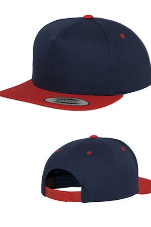 Classic 5 Panel Snapback Cap