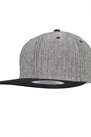 Melange Solid Snapback