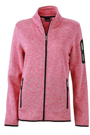 Ladies´ Knitted Fleece Jacket