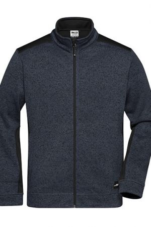 Men´s Knitted Workwear Fleece Jacket -STRONG-