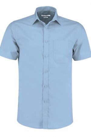 Men´s Tailored Fit Poplin Shirt Short Sleeve