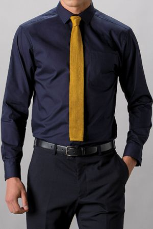 Men´s Tailored Fit Poplin Shirt Long Sleeve