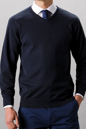 Regular Fit Arundel V-Neck Sweater