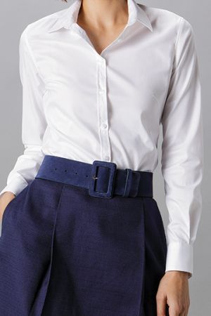 Women´s Tailored Fit Stretch Oxford Shirt Long Sleeve