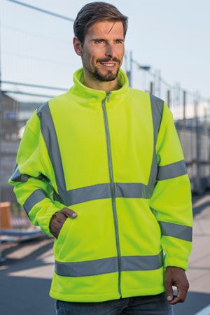 Hi-Vis Safety Fleece-Jacket Bergen