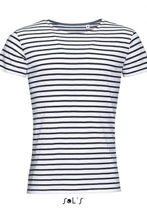 Men´s Round Neck Striped T-Shirt Miles