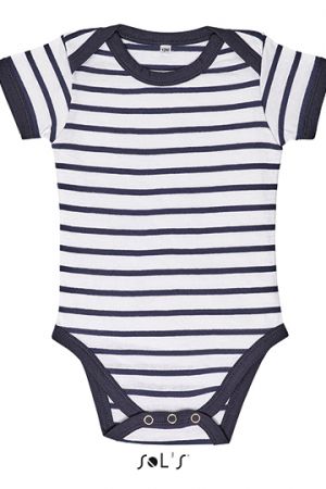 Baby Striped Bodysuit Miles