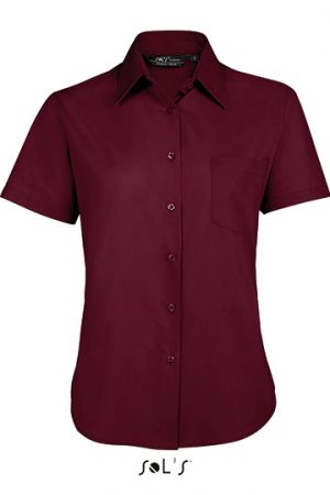 Popeline-Blouse Escape Short Sleeve