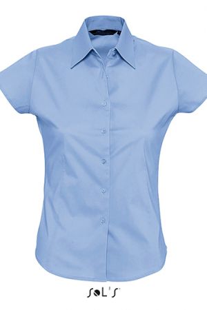 Women´s Stretch-Blouse Excess Short Sleeve