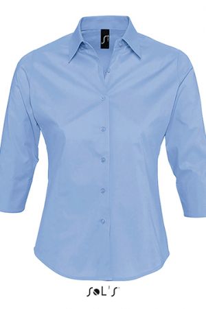 Women´s Stretch-3/4-Sleeve Blouse Effect