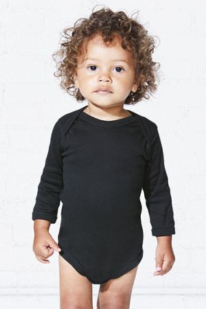 Infant Fine Jersey Long Sleeve Bodysuit