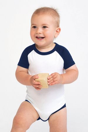 Essential Short Sleeved Baseball Bodysuit