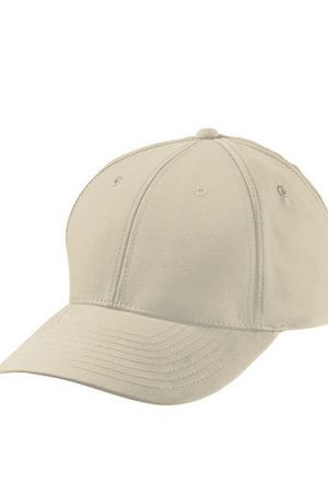 6-Panel Polyester Peach Cap