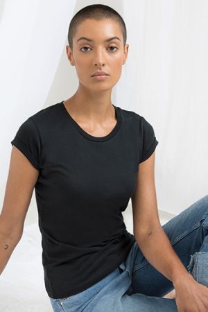 Women´s Roll Sleeve T