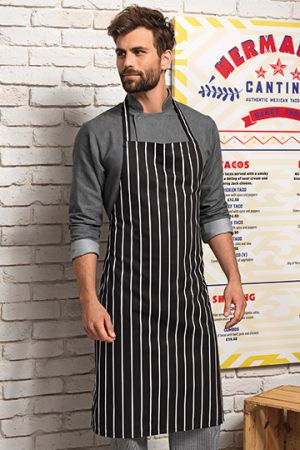 Striped Bib Apron