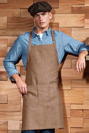 Organic Denim Fairtrade Bib Apron