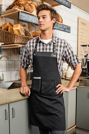 Espresso Bib Apron