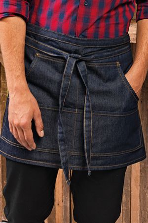 Jeans Stitch Denim Waist Apron