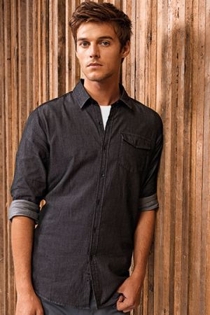 Men´s Jeans Stitch Denim Shirt