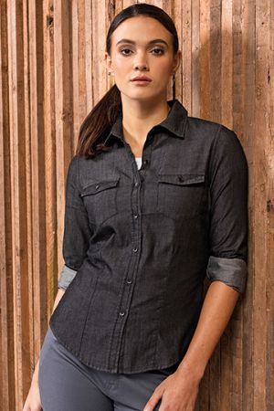 Women´s Jeans Stitch Denim Shirt