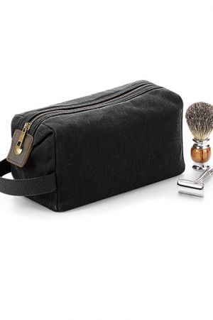 Heritage Waxed Canvas Wash Bag