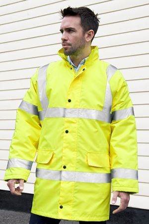 High Vis Motorway Coat