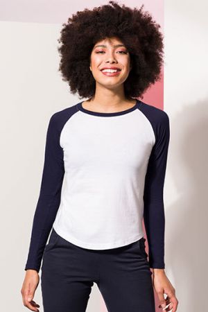 Women´s Long Sleeved Baseball T