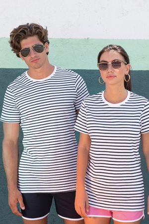 Unisex Striped T