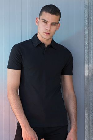 Men´s Short Sleeved Stretch Polo