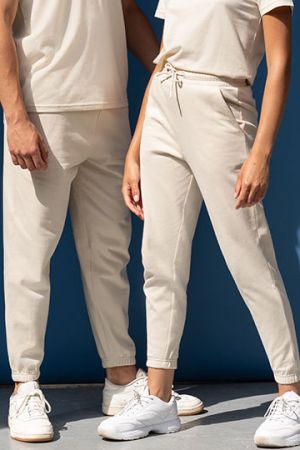 Unisex Sustainable Fashion Cuffed Joggers