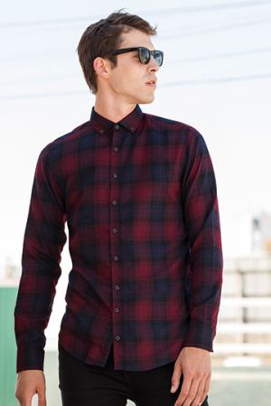 Men´s Brushed Check Casual Shirt