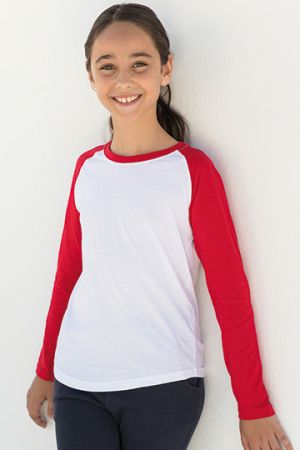 Kids´ Long Sleeved Baseball T