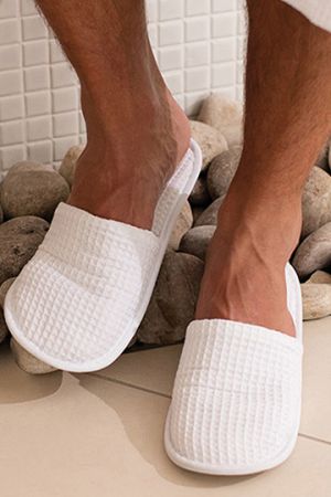 Waffle Mule Slippers