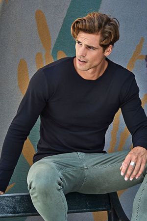 Men´s Long Sleeve Interlock Tee