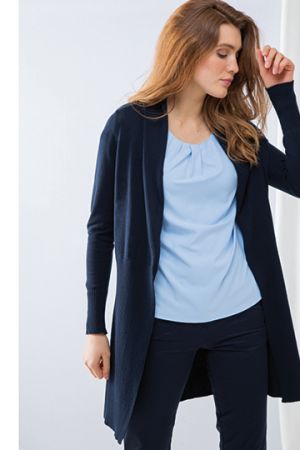 Ladies´ Longline Open Cardigan