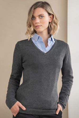 Ladies´ Lightweight V-Neck Jumper