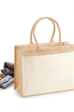 Cotton Pocket Jute Shopper