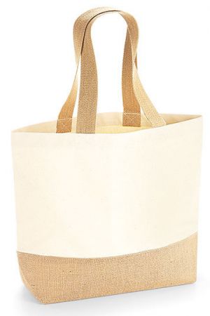 Jute Base Canvas Bag