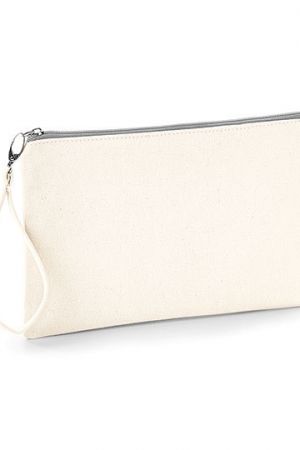 Canvas Wristlet Pouch