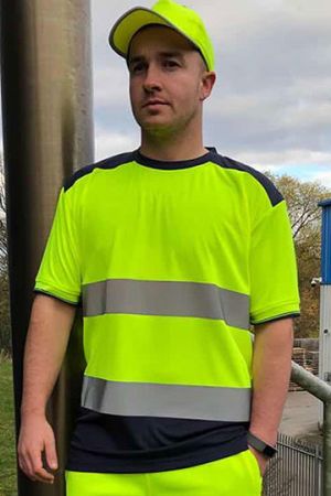 Hi-Vis Two-Tone T-Shirt