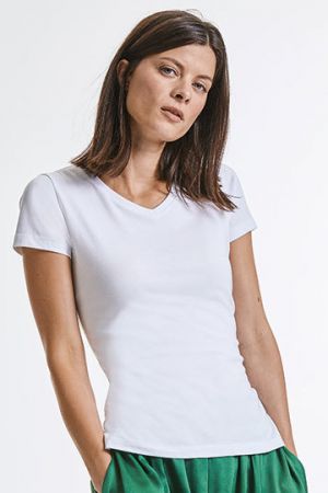 Ladies´ Pure Organic V-Neck Tee