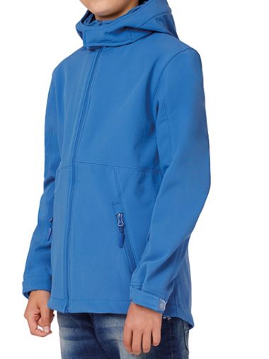 Kids´ Hooded Softshell Jacket